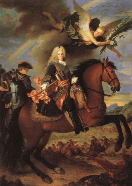 Jean Ranc Equestrian Portrait of Philip V Germany oil painting art